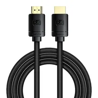 Kable - Baseus High Definition Series HDMI 2.1, 8K 60Hz, 3D, HDR, 48Gbps, 2m czarny - miniaturka - grafika 1