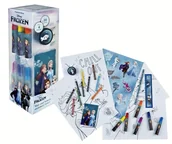 Przybory szkolne - Zestaw Do Kolorowania Wieża Kraina Lodu 35Szt. - miniaturka - grafika 1