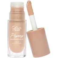 Rozświetlacze do twarzy i ciała - Glam Shop Płynny rozświetlacz, Szampan 0% - miniaturka - grafika 1