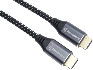 PREMIUMCORD Kabel HDMI 2.1 High Speed + Ethernet kabel 8K@60Hz, zlacené konektory, 1,5m - Kable komputerowe i do monitorów - miniaturka - grafika 1