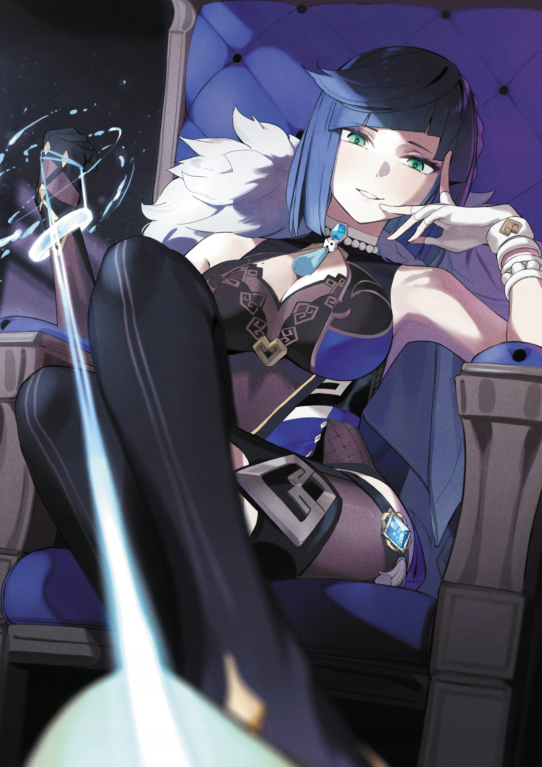 Plakat A3 Genshin Impact Anime Gra Yelan