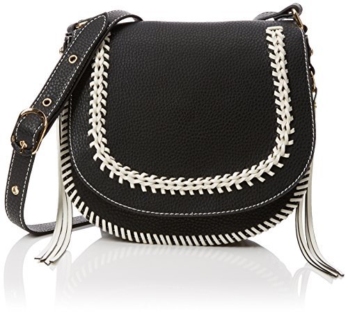 Aldo Miroissi damska torba crossbody, Czarny (czarny/biały) - Rozmiar Uniwersalny