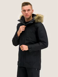 Kurtki męskie - Helly Hansen Parka Dubliner 54403 Czarny Regular Fit - grafika 1