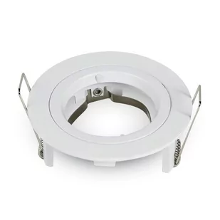 v-tac Oprawa Oczko V-TAC Aluminiowa Odlew GU10 Okrągła Biała VT-774 - Oprawy, klosze i abażury - miniaturka - grafika 1