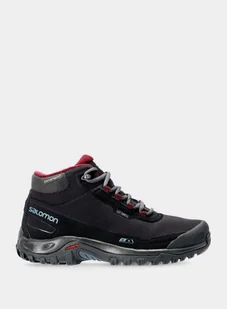 Buty zimowe damskie Salomon Shelter CS WP - black/ebony - Buty zimowe męskie - miniaturka - grafika 1