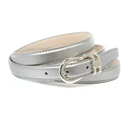 Paski - Anthoni Crown Pasek damski, srebrny (srebro 015), 105 - miniaturka - grafika 1