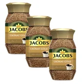 Kawa - 3x Kawa rozpuszczalna JACOBS Cronat Gold 200g - miniaturka - grafika 1