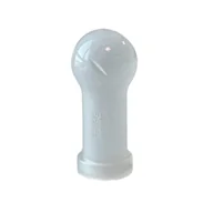 Zabawki interaktywne dla dzieci - Frigg Smoczek dla niemowlaka silikonowy okrągły Rope French Gray 0+ - miniaturka - grafika 1