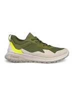 Buty trekkingowe męskie - Ecco Buty turystyczne "Ult-trn" w kolorze oliwkowo-kremowo-żółtym - miniaturka - grafika 1