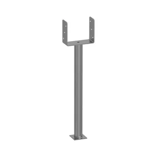 Podstawa słupa 141x628x124 mm PS 140U R500 ZN ocynk Domax - Kotwy - miniaturka - grafika 1