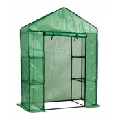 Szklarnie ogrodowe - Mini Szklarnia Balkonowa Z Półkami Folia Półki - miniaturka - grafika 1