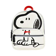 Torby podróżne - Concept One Unisex-Adult Peanuts Mini plecak, mała torba podróżna dla mężczyzn i kobiet mini plecak, Snoopy, 9 Inch, Peanuts Mini plecak, mała torba podróżna dla mężczyzn i kobiet - miniaturka - grafika 1