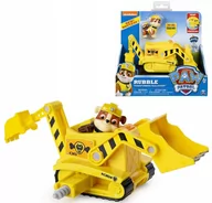 Samochody i pojazdy dla dzieci - Psi Patrol, pojazd transformujący spychacz z figurką Rubble - miniaturka - grafika 1