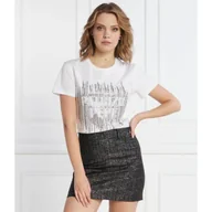 Koszulki i topy damskie - Patrizia Pepe T-shirt | Regular Fit - miniaturka - grafika 1
