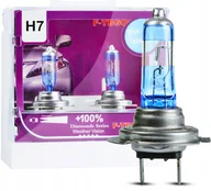Żarówki samochodowe - Żarówki H7 55W Xenon Blue +100% High Light 5000K Białe Mocne - miniaturka - grafika 1
