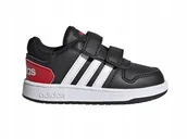 Buty dla dziewczynek - Buty Dziecięce Adidas Hoops Fy9444 Na Rzepy 21 - miniaturka - grafika 1