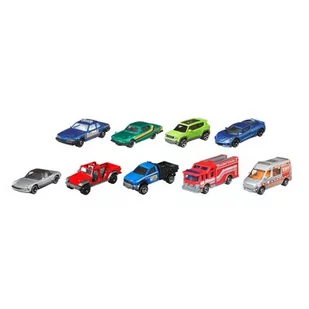 Mattel MBX Samochodziki 9-pak p6 - Samochody i pojazdy dla dzieci - miniaturka - grafika 1