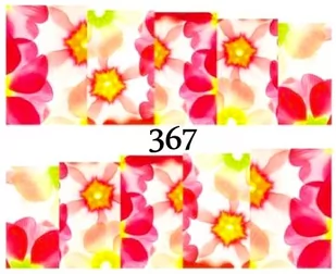 Naklejki wodne na paznokcie - nr 367 - Ozdoby do paznokci - miniaturka - grafika 1
