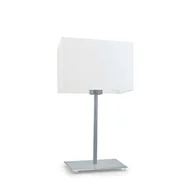 Lampy stojące - Lysne Lampka stołowa AMALFI geometryczny abażur 14542 - miniaturka - grafika 1