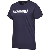 Koszulki i topy damskie - Koszulka sportowa damska T-shirt Hummel GO Cotton Logo r. M - miniaturka - grafika 1