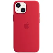 Etui i futerały do telefonów - Apple Silikonowe etui iPhone 13 mini PRODUCT RED - miniaturka - grafika 1