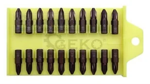 Końcówki do wiertarki MIX na 20el. na 25mm - Akcesoria do elektronarzędzi - miniaturka - grafika 1