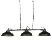 Lampy stojące - Atmosphera Lampa sufitowa w stylu industrialnym wykonana ze stali w kolorze czarnym wyposażona w trzy źródła światła |Darmowa dostawa 135438 - miniaturka - grafika 1
