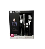 Zestawy sztućców - AMBITION Komplet sztućców dla 6 osoób SMOOTH - miniaturka - grafika 1