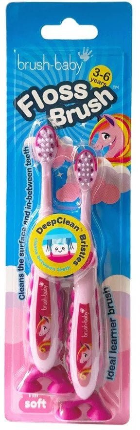 Brushbaby SZCZOTKA FLOSS BRUSH 3-6 lat