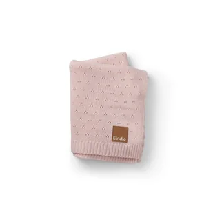 Elodie Details - Kocyk Pointelle - Misty Pink - Koce i narzuty dla dzieci - miniaturka - grafika 1
