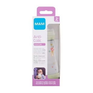 MAM Easy Start Anti-Colic 2m+ Green butelki dla niemowląt 260 ml dla dzieci - Butelki dla niemowląt - miniaturka - grafika 1