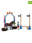 Zabawki kreatywne - Schleich 26-częściowy zestaw "Pony agility race" - 3+ - miniaturka - grafika 1