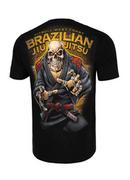 Koszulki sportowe męskie - Pit Bull T-Shirt Koszulka BJJ 19 Black - miniaturka - grafika 1