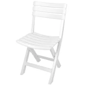 Fotele i krzesła ogrodowe - ProGarden Składane krzesło balkonowe kolor biały B06XRZ61LP - miniaturka - grafika 1