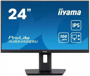 IIYAMA Monitor 23.8 cala ProLite XUB2492QSU-B1  - Monitory - miniaturka - grafika 1
