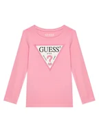 Bluzki damskie - Guess Bluzka J2YI50 K6YW1 Różowy Regular Fit - miniaturka - grafika 1