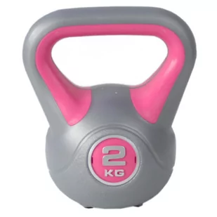 Kettlebell SportVida SportVida, hantla winylowa, HK0076, 2 kg - Hantle i ciężarki - miniaturka - grafika 1