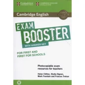 Książki do nauki języka angielskiego - Cambridge English Exam Booster for First and First for Schools with Answer Key with Audio Photocopiable Exam Resources for Teachers - Helen Chilton, D - miniaturka - grafika 1