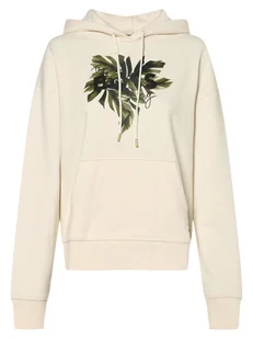 BOSS - Damska bluza z kapturem C_Ebaisy, beżowy - Bluzy damskie - miniaturka - grafika 1