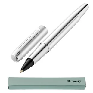 Pióro kulkowe PURA R40 srebrne na prezent, Pelikan - Pióra kulkowe - miniaturka - grafika 1