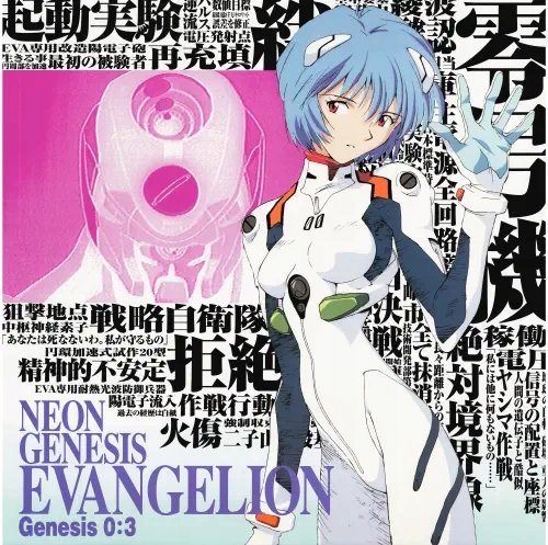 Plakat Anime Neon Genesis Evangelion NGE_204 A2 Custom