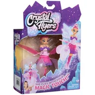 Figurki dla dzieci - Crystal Flyers Latającą wróżka 15cm różowa - miniaturka - grafika 1