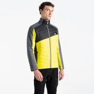 Kurtki męskie - Dare 2b - Męska Kurtka Ocieplana Descenging Limonkowo-czarny, Rozmiar: Xxxl - Wyprzedaż - miniaturka - grafika 1