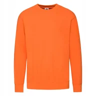 Bluzy męskie - Lekka Bluza Męska Lightweight Set-in-Sweat Pomarańczowy r. 2XL - miniaturka - grafika 1