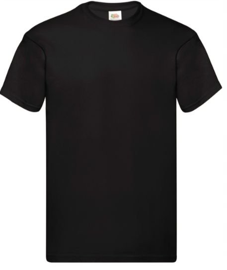 T-shirt Koszulka Męska Bawełna 100% Original T 610820 CZARNA XXL