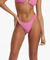 Stroje kąpielowe - BILLABONG DÓŁ OD BIKINI DAMSKIE RÓŻOWE Z LOGO L JHD - miniaturka - grafika 1