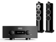 Zestawy stereo - Hegel H600 (czarny) + 804 D4 (czarny połysk) - miniaturka - grafika 1