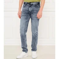 Spodnie męskie - BOSS BLACK Jeansy H-Delaware Slim Fit - miniaturka - grafika 1