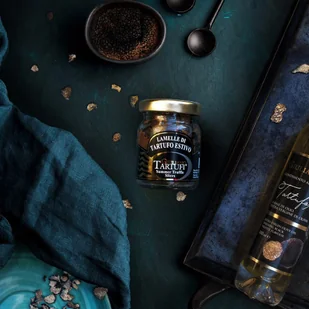 Plasterki z włoskiej czarnej trufli letniej, 50 g - Pasztet i przetwory mięsne - miniaturka - grafika 1