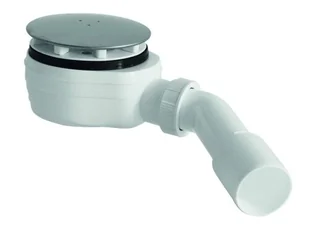 Schedpol Syfon brodzikowy PLASTBRNO z grzybkiem chrom średnica 90 mm 9.133 - Syfony - miniaturka - grafika 1